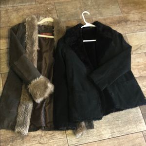 Hurley & Jennifer J ,Leather winter jackets